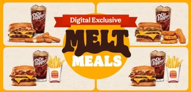 Burger King Melts Menu With Prices