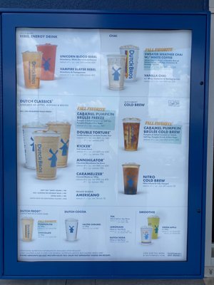 Dutch Bros Menu With Price