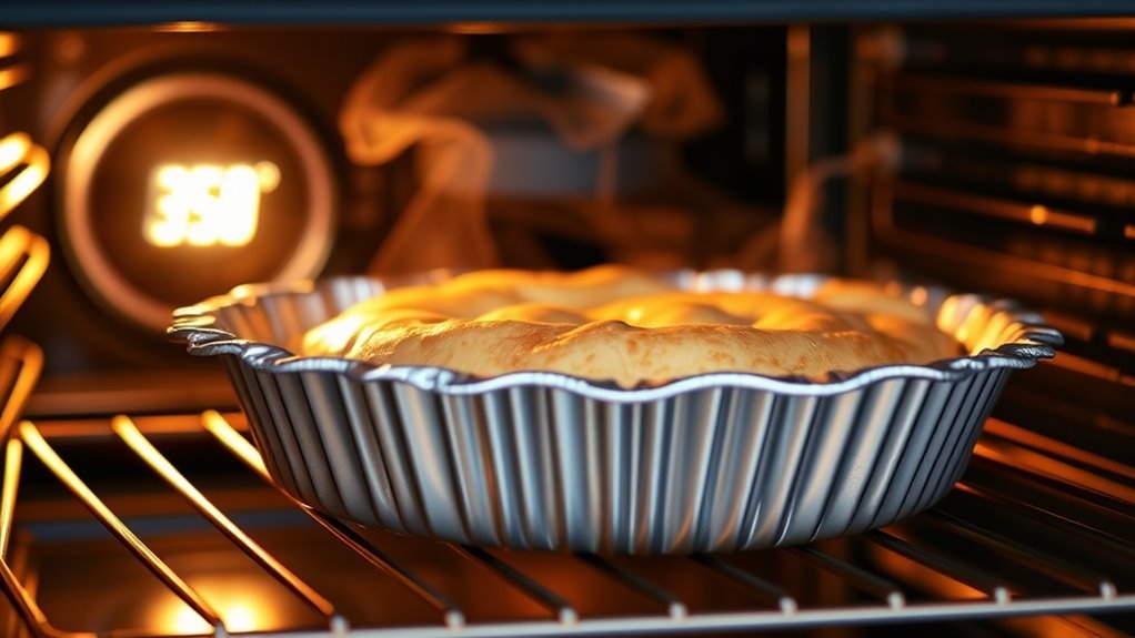 aluminum pans heat safe