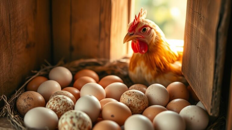 annual chicken egg production