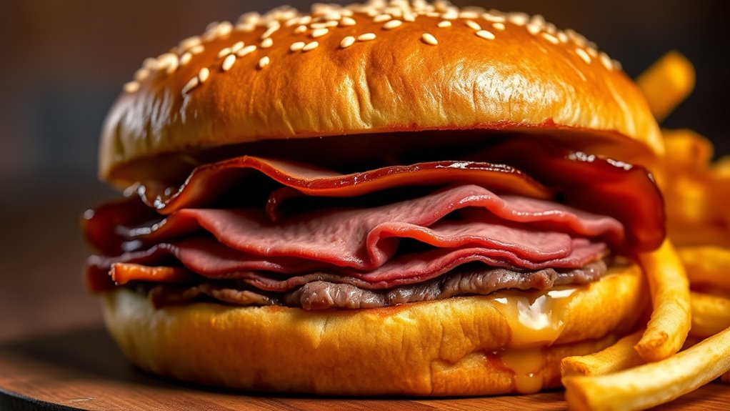 arby s roast beef calories