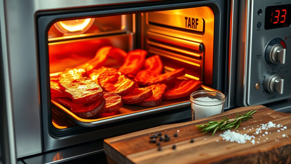 bake crispy beef bacon