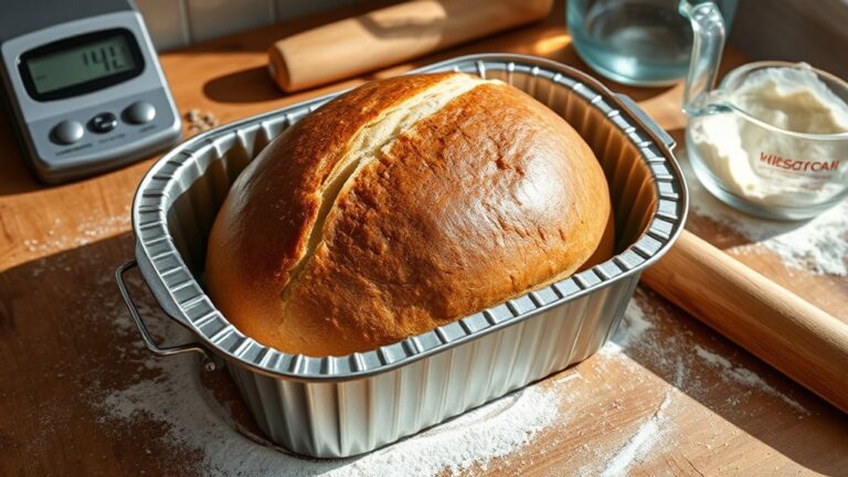 bake sourdough in aluminum
