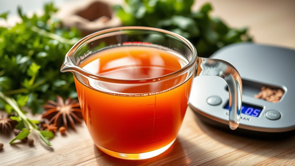 beef broth calorie content