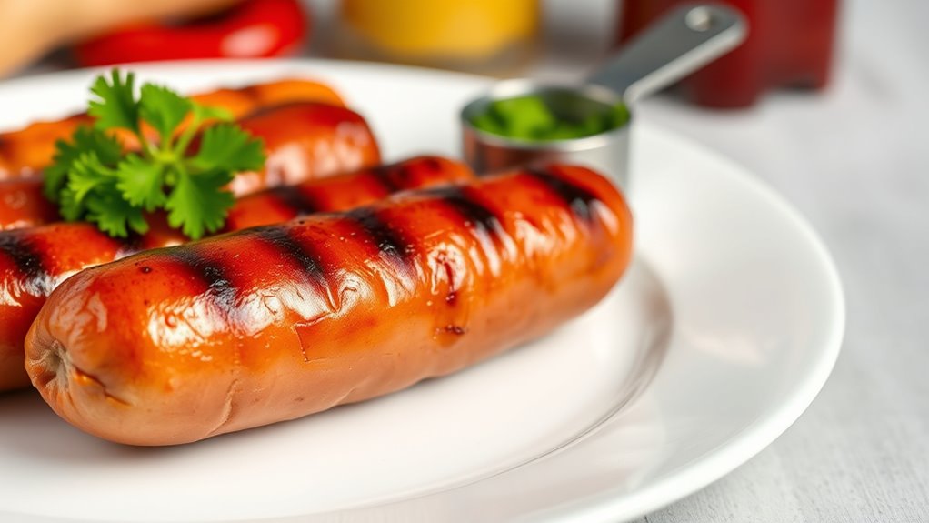 beef hot dog protein