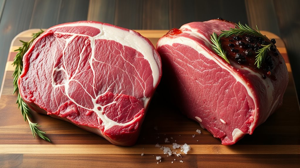 beef shoulder vs chuck