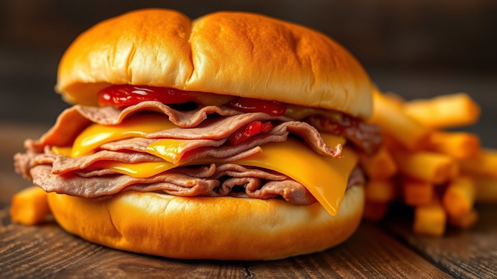 calorie content of beef