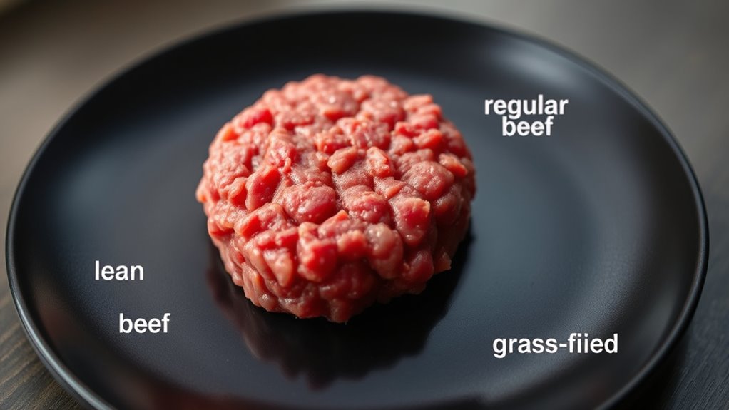 calorie variation by fat percentage