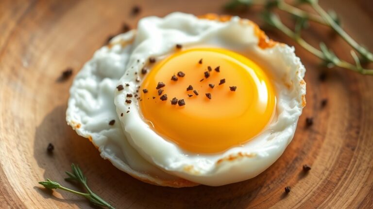 calories in fried egg