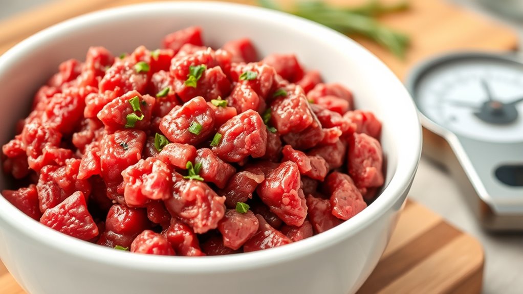 calories in lean beef