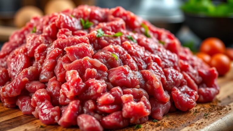 calories in one cup ground beef