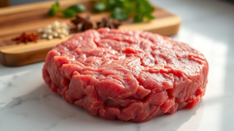 calories in quarter pound beef