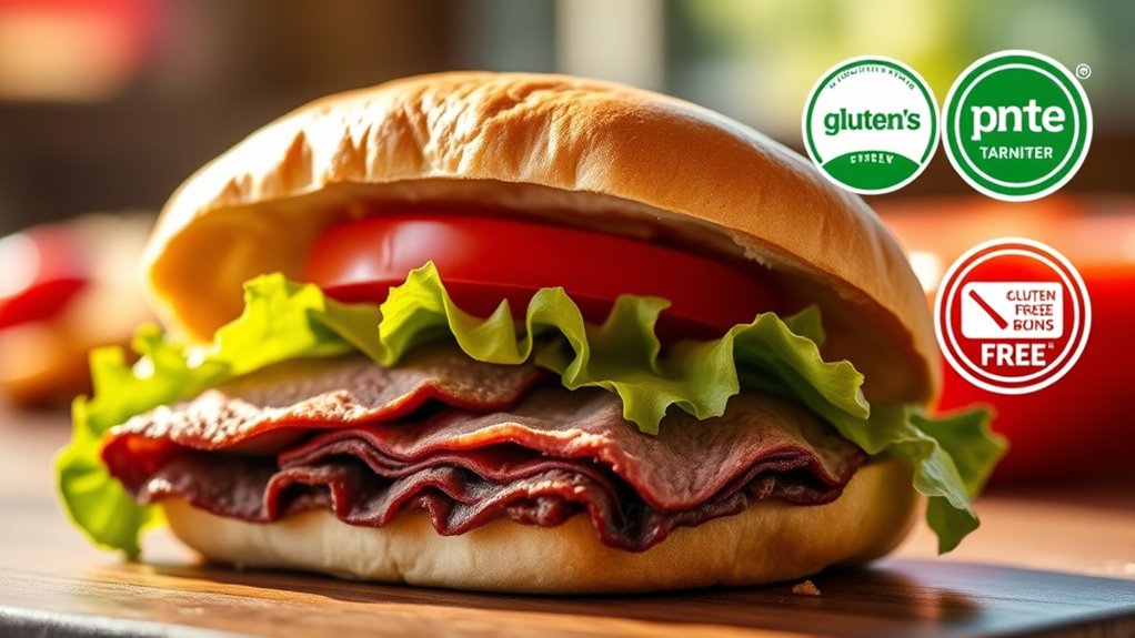 check arby s gluten status