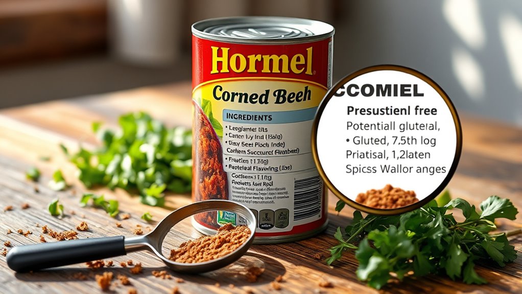 check flavoring ingredients carefully