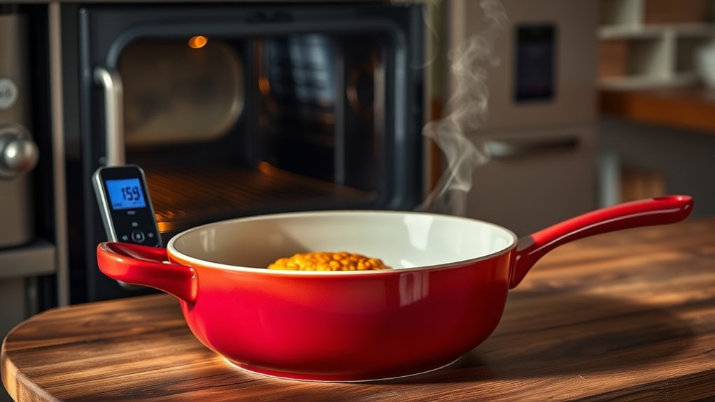 check oven temperature limits