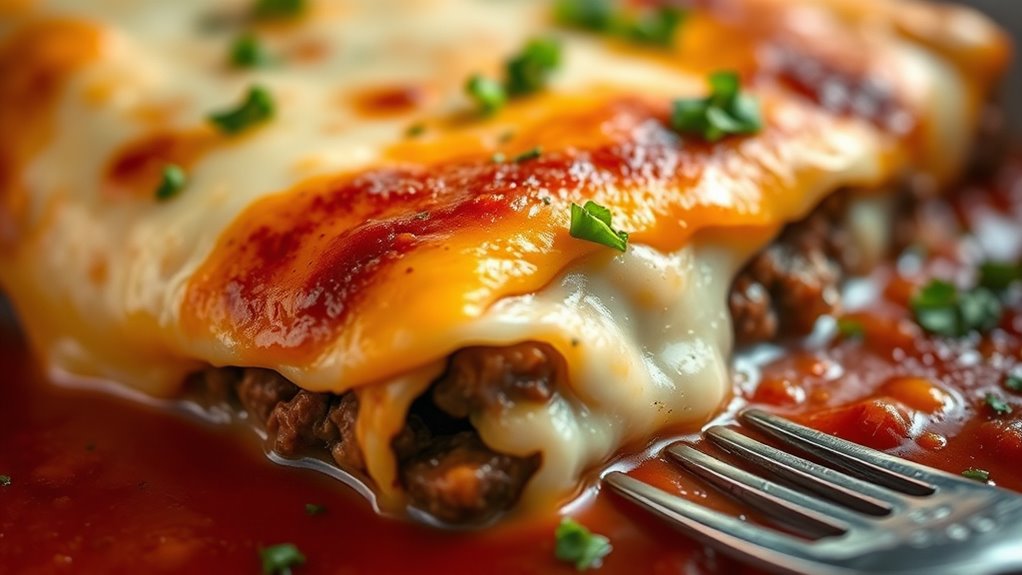 cheese and sauce calories