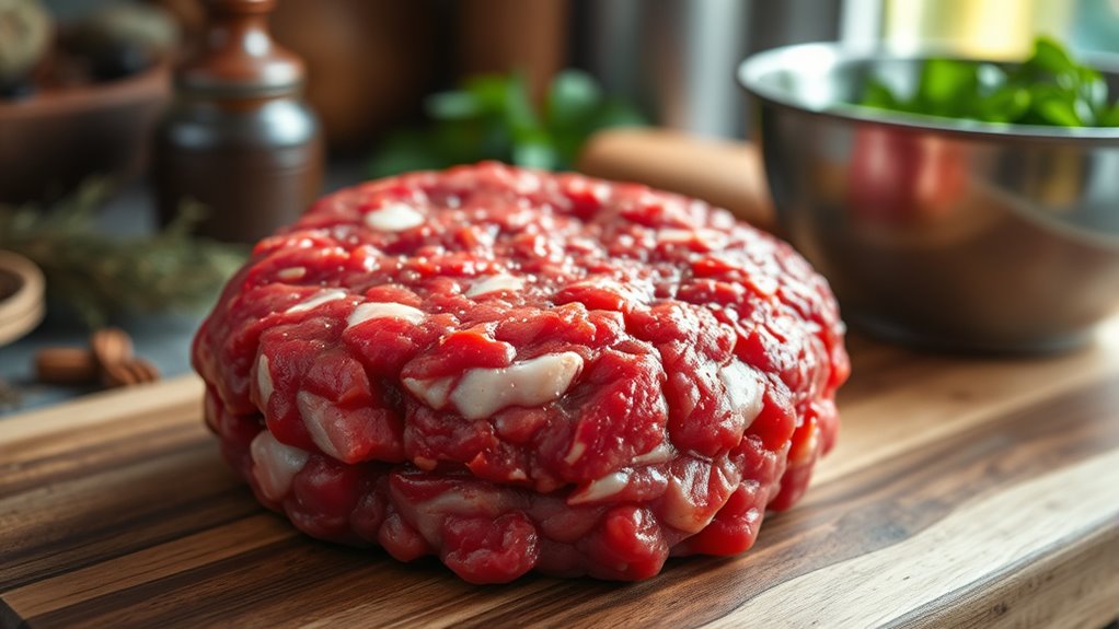 choose high fat content beef