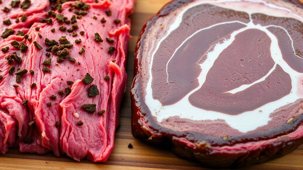 color texture seasoning cut