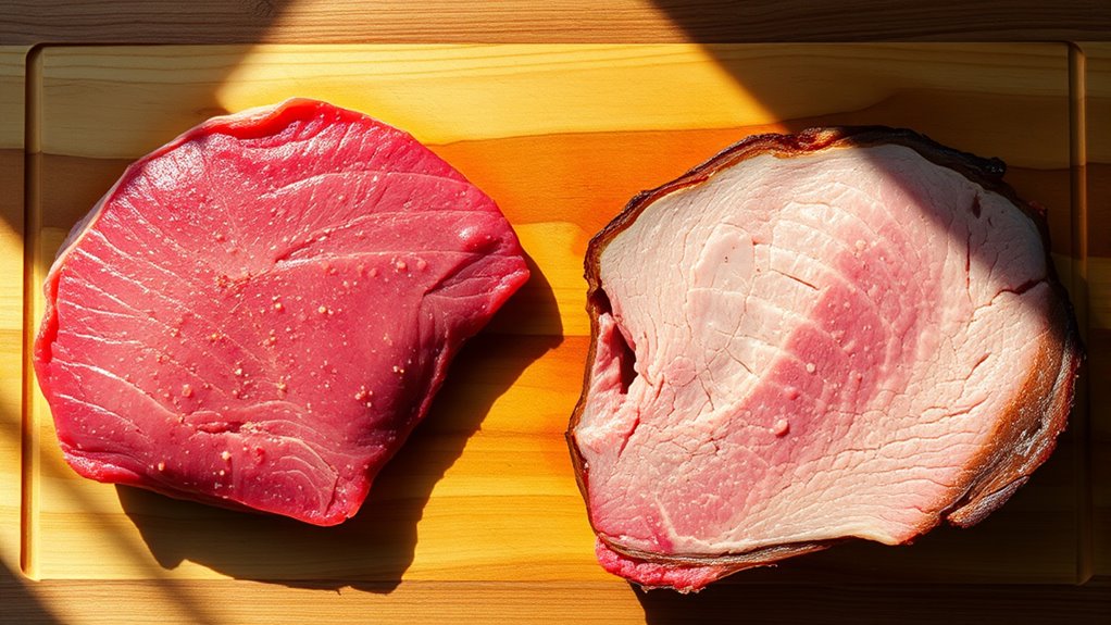 compare beef cuts and preparations
