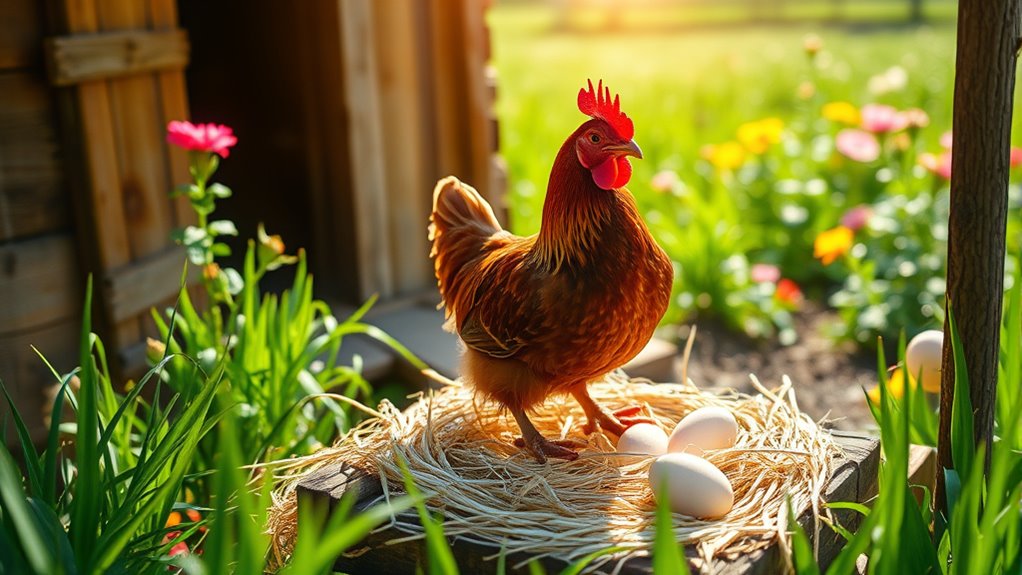 consistent care enhances egg production