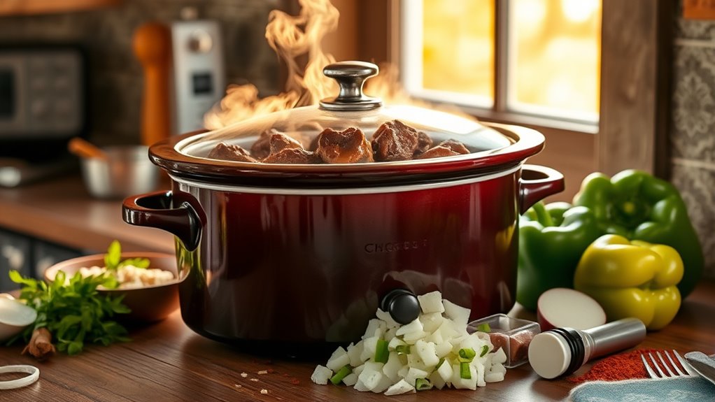 cook tender beef slowly