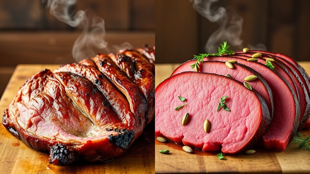 curing color cooking method