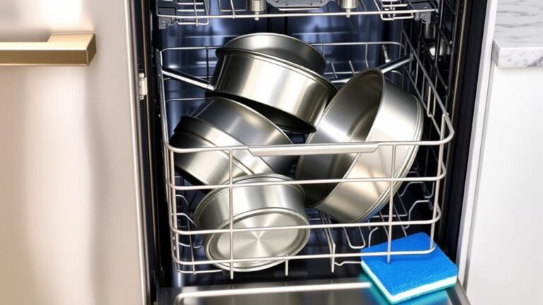 dishwasher safe aluminum guidelines