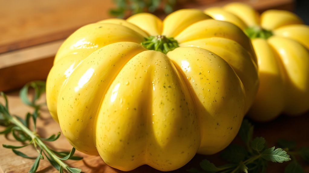 eat patty pan squash skin safely