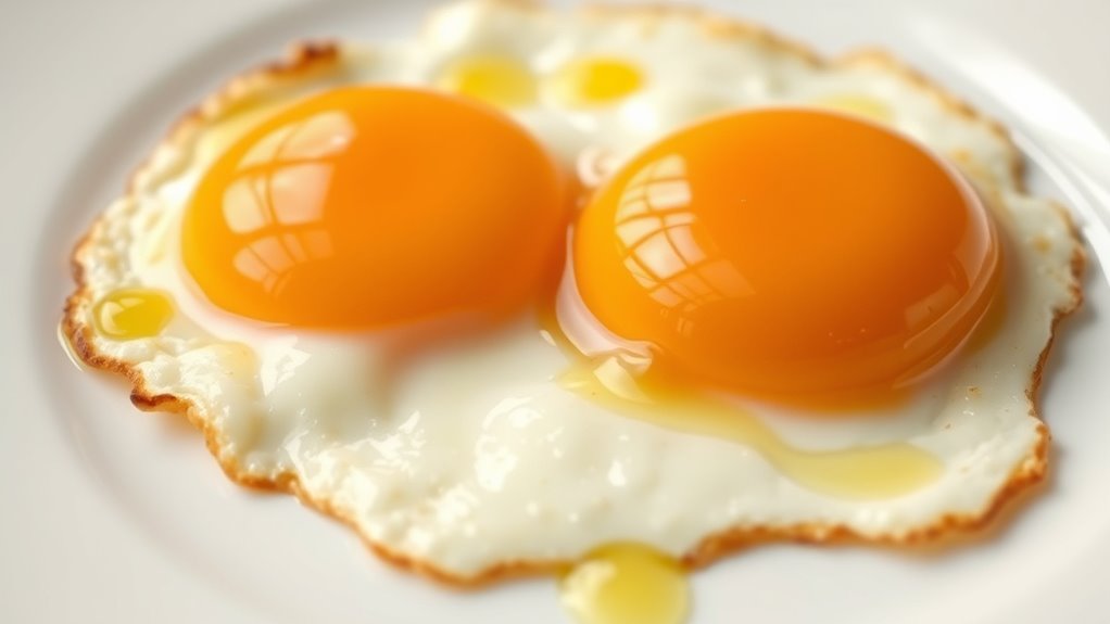 egg size and cooking fats