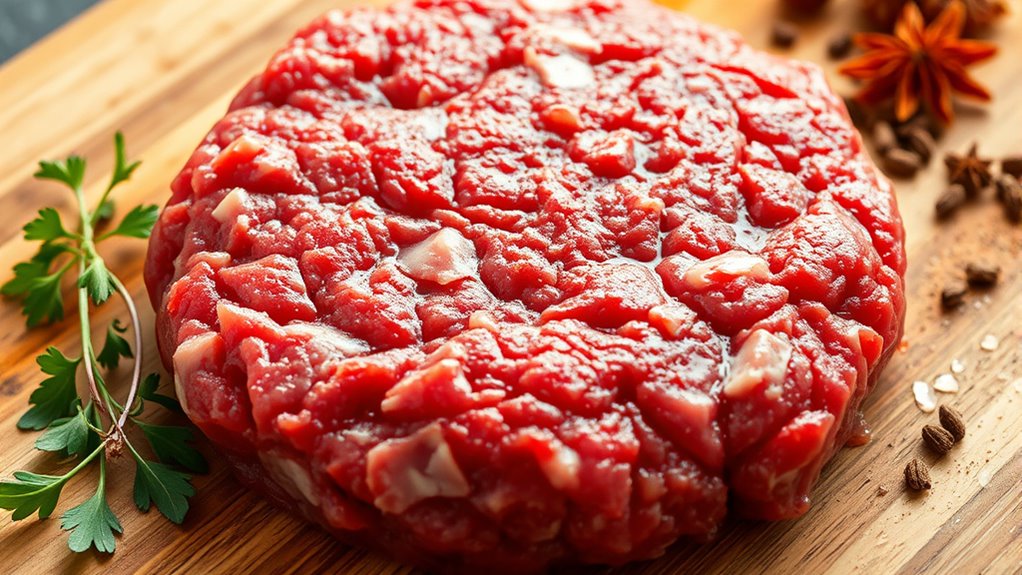 fat content enhances burger juiciness