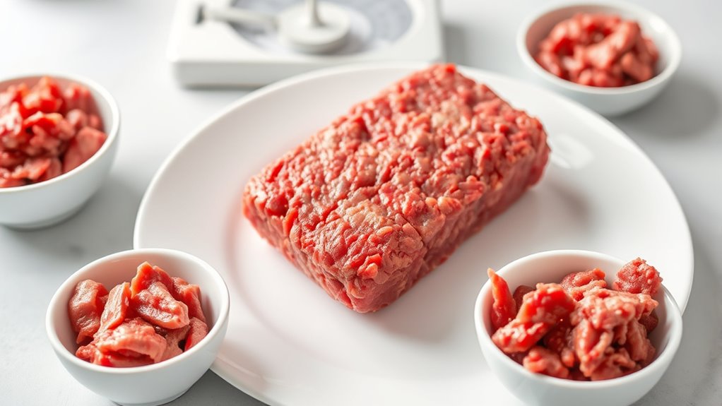 fat percentage affects calorie count