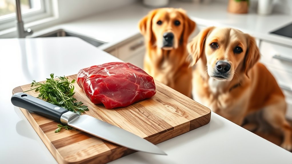 feed raw beef liver safely