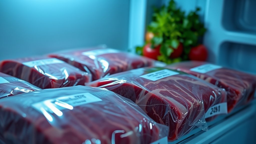 freeze cooked beef properly
