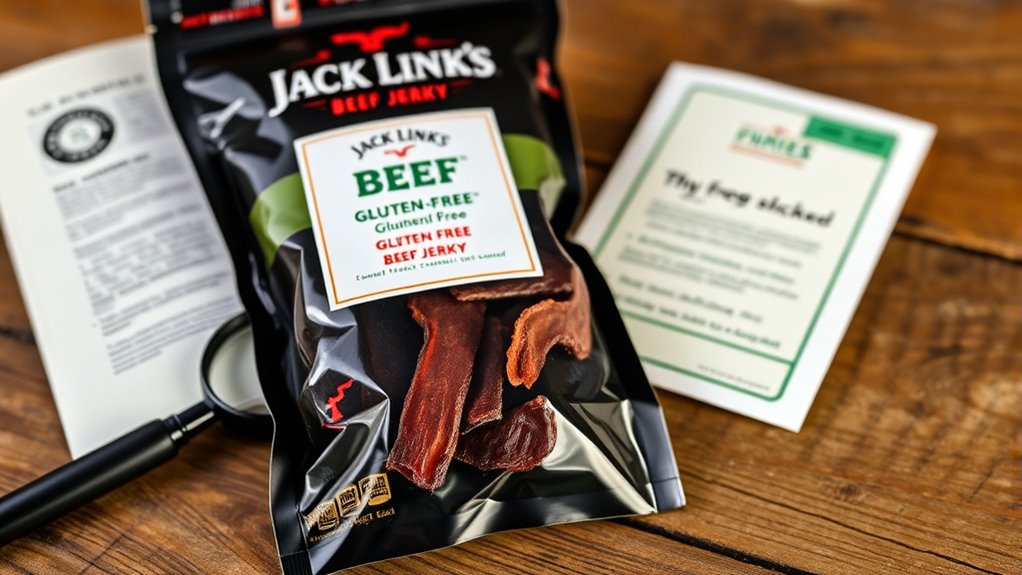 gluten levels and certifications