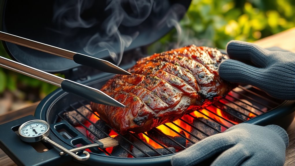 grill beef brisket easily