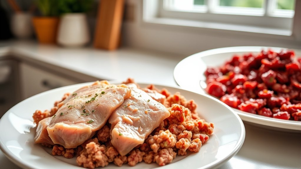 ground pork versus beef