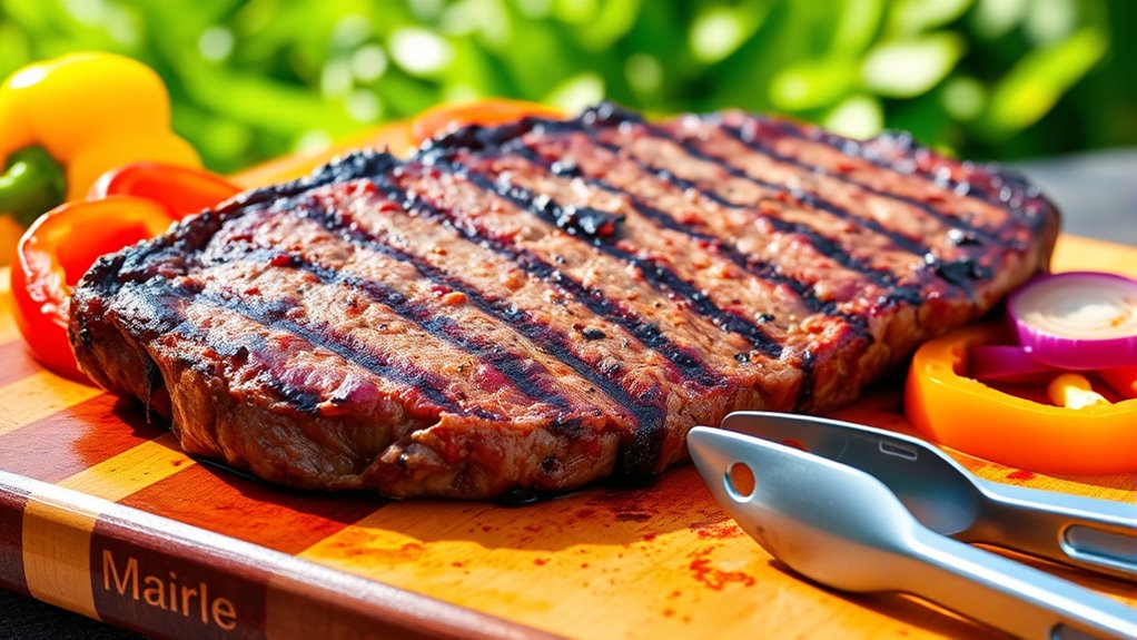 high heat quick flip grilling