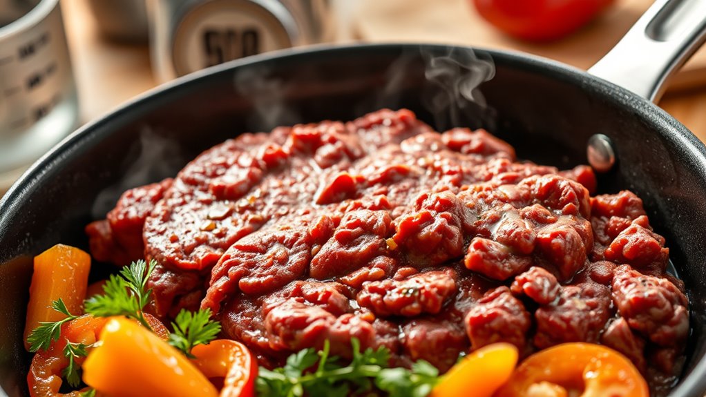 high protein lean ground beef
