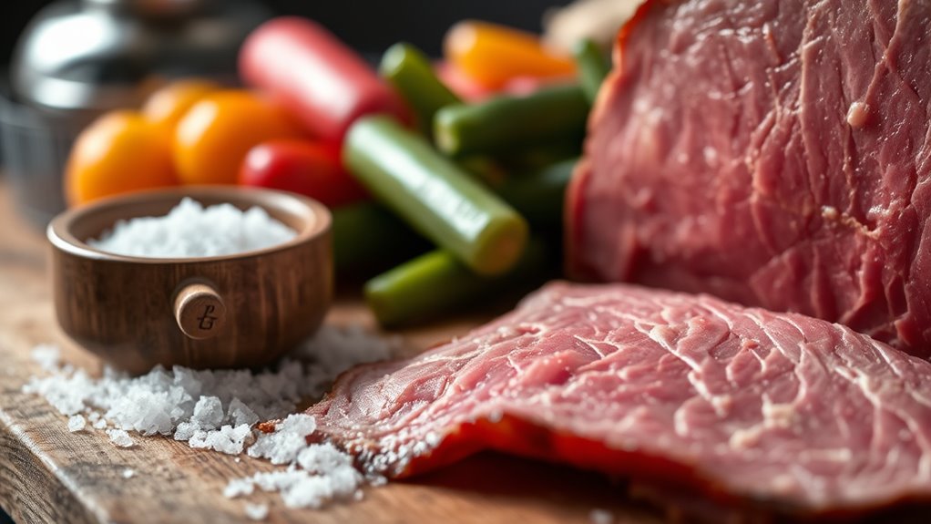 high sodium from curing