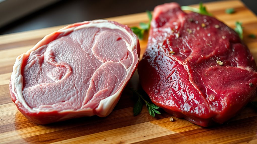 identify beef or pork butt