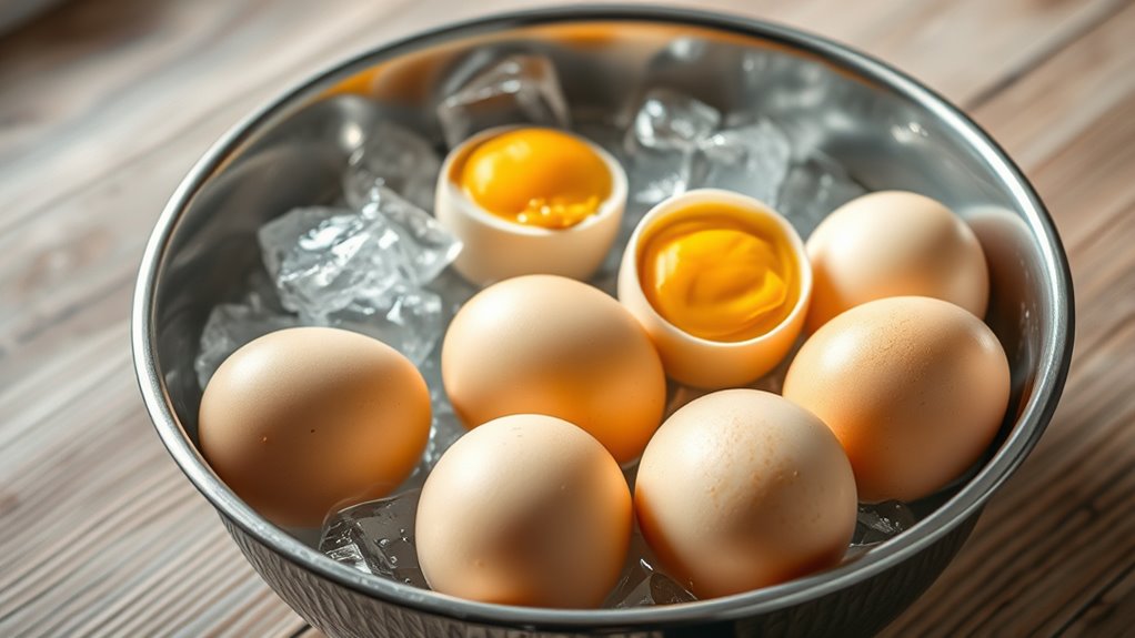 immediate ice bath cooling