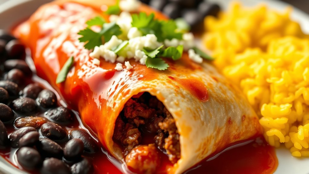 ingredients influence beef enchilada calories