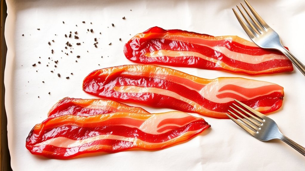 line baking sheet for cleanup