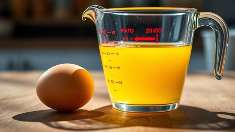 liquid egg volume comparison
