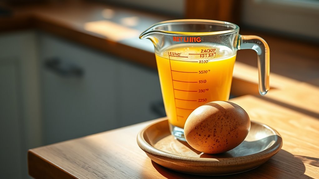 measure approximately three tablespoons