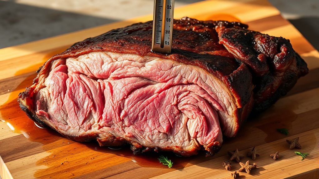 optimal brisket internal temperature