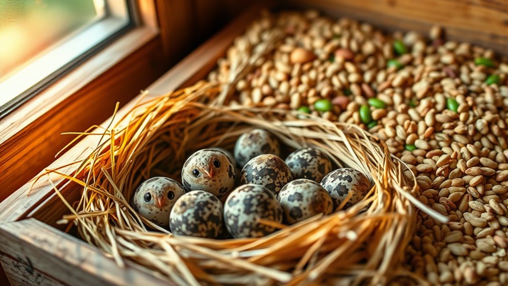optimal quail egg nutrition