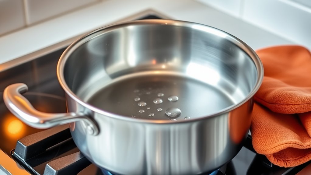 properly seasoned undamaged aluminum