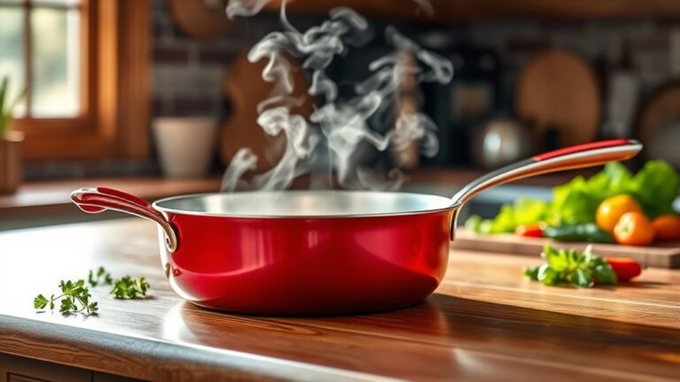 red copper pan oven safe