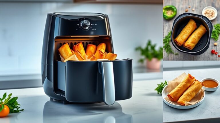 reheat egg rolls air fryer